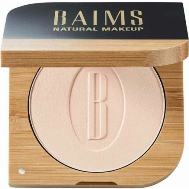 Baims Organic Cosmetics Translucent Pressed Powder Subtle, light finish