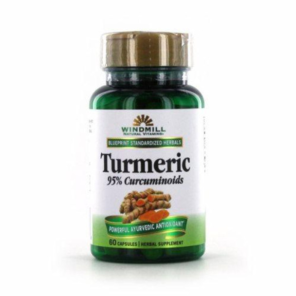 Turmeric Curcumin 60 Count By Windmill Health Products