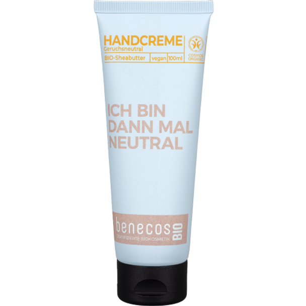 benecos benecosBIO "Ich bin dann mal neutral" Hand Cream Particularly mild & fragrance-free formula