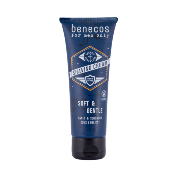 benecos for men only Shaving Cream The gentle way to shave