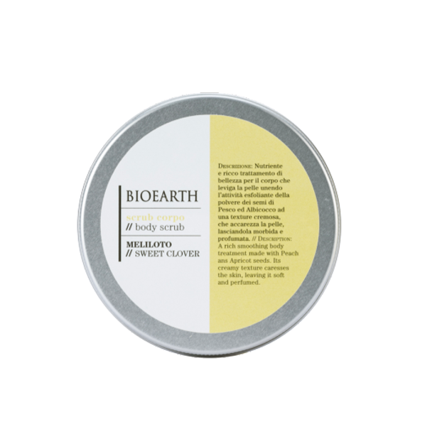 Bioearth Melilot Body Scrub Gentle & pampering care for silky-soft skin