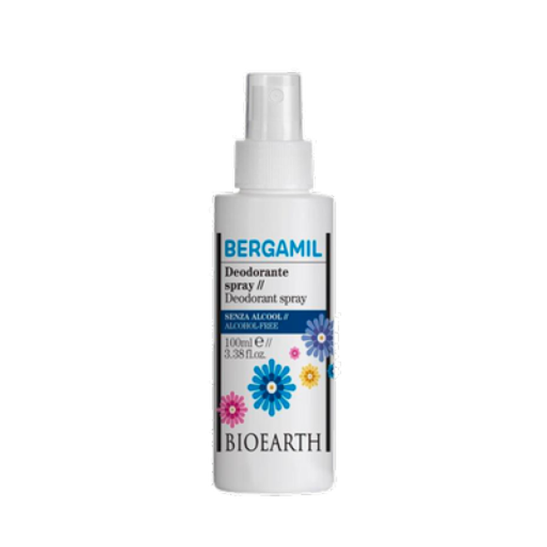 Bioearth Bergamil Deodorant Delicate scent paired with natural odour control
