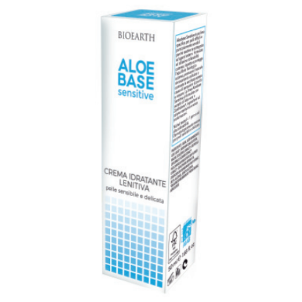 Bioearth Aloebase Sensitive Face Moisturiser Soothes irritated skin types