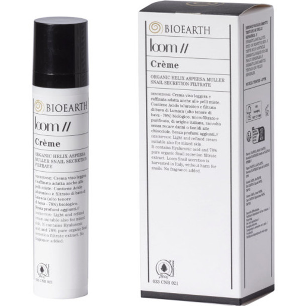 Bioearth Loom Creme Regenerating care ideal for wrinkles, pigmentation spots & scars