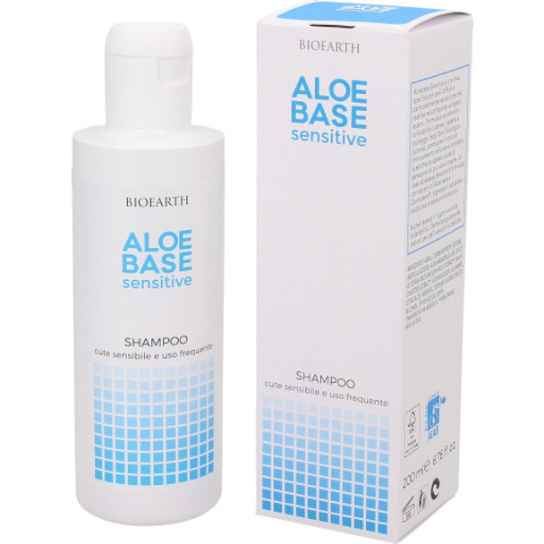 Bioearth Aloebase Sensitive Shampoo Gentle cleansing & care for all hair types