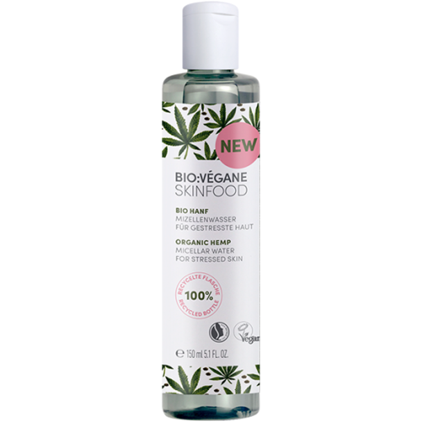 BIO:VeGANE Organic Hemp Micellar Water All-rounder for gentle make-up removal