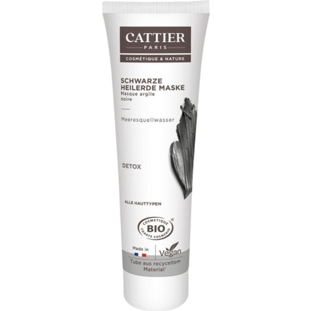 CATTIER Paris Black Clay Mask Cleanses & refreshes the skin