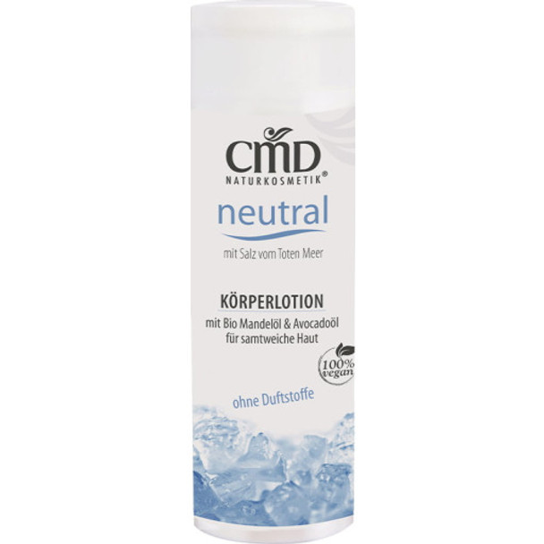 CMD Naturkosmetik Neutral Body Lotion Soothing care for a refreshing skin feel