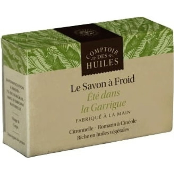 Comptoir des Huiles "Summer in the Scrubland" Soap Gentle cleanser with a Mediterranean scent