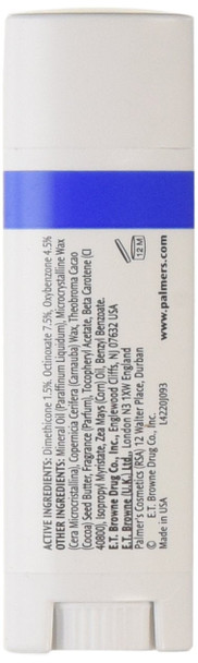 Palmer's Cocoa Butter Formula Moisturizing Lip Balm SPF 15 0.15 oz (Pack of 6)