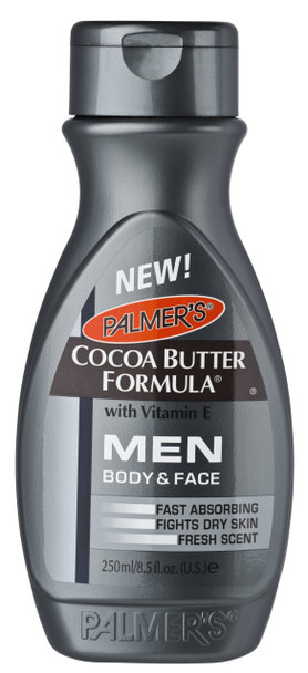 Palmers Cocoa Butter Men Lotion Body & Face 8.5 Ounce (251ml)