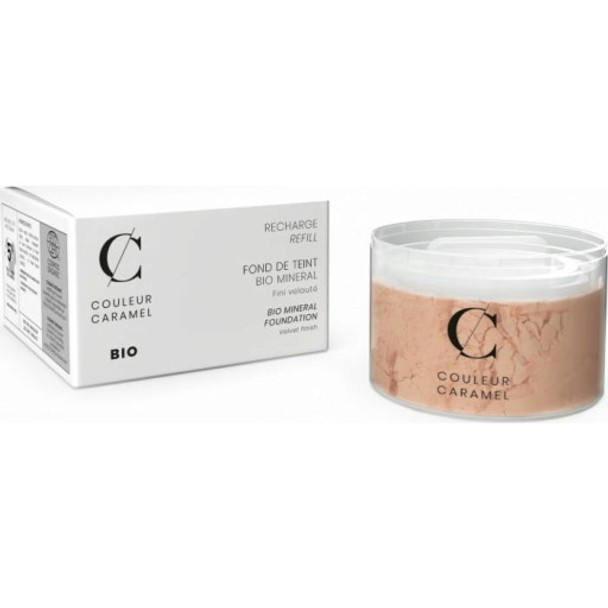 Couleur Caramel Foundation Powder Refill Gentle care with selected active ingredients