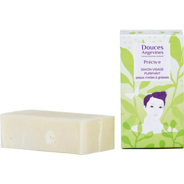 Douces Angevines Precis Clarifying Face Soap Mild care ideal for daily use