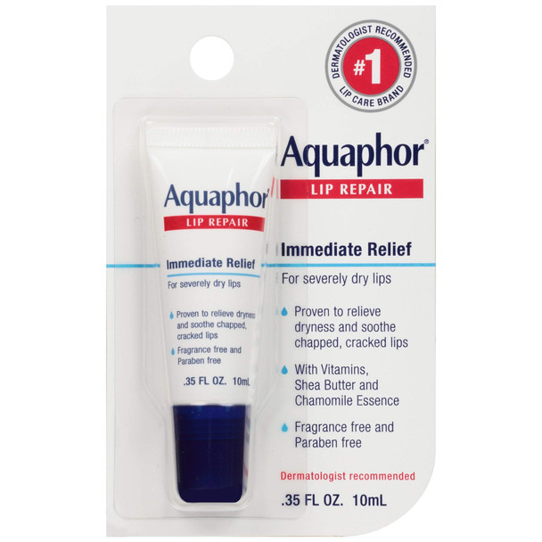Aquaphor Lip Repair Size, 0.35 Oz (Pack of 3) Aquaphor Lip Repair Size, 0.35 Oz (Pack of 3)