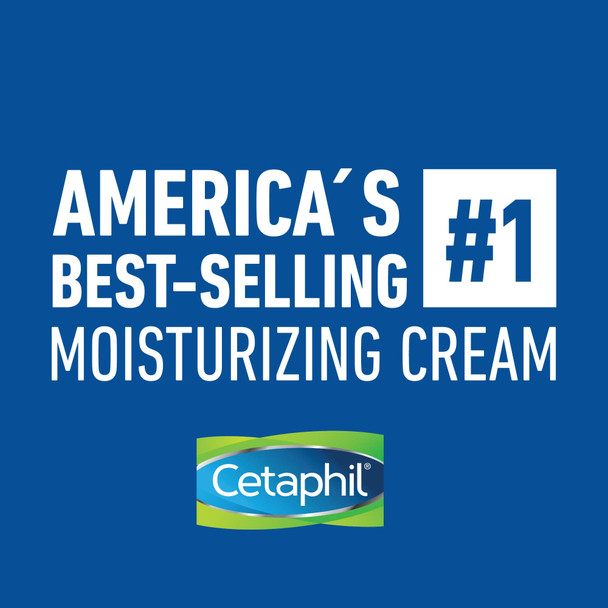 CETAPHIL Moisturizing Cream | 20 oz | Moisturizer For Dry To Very Dry, Sensitive Skin | Completely Restores Skin Barrier In 1 Week | Fragrance Free | Non-Greasy