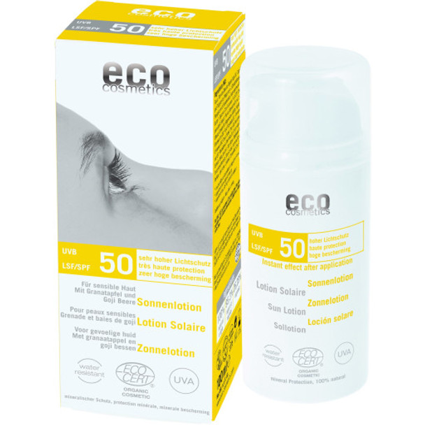 eco cosmetics Sun Lotion SPF 50 High protection, suitable for sensitive skin!