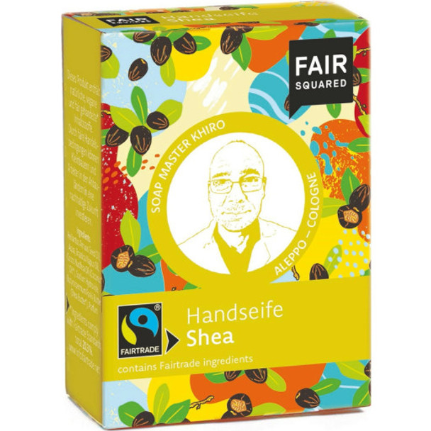 FAIR SQUARED Fairtrade Anniversary Shea Hand Soap For clean, nourished skin