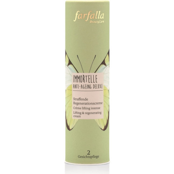 farfalla Immortelle Anti-Aging Deluxe Lifting & Regenerating Cream For a smoother complexion