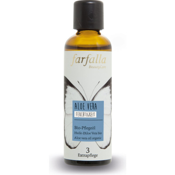 farfalla Organic Aloe Vera Oil Skin-nourishing properties