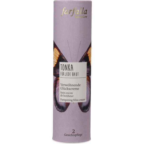 Farfalla Tonka Pampering Bliss Cream Happy Skin, Happy You!