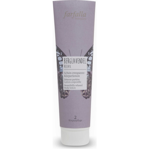 farfalla Wild Mountain Lavender Relax - Beautifully Relaxed Body Lotion Balancing skincare from head to toe