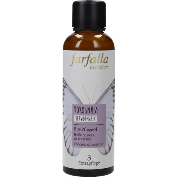farfalla Organic Coconut Oil Ideal as a hair & body oil
