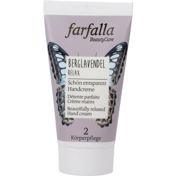 farfalla Wild Mountain Lavender Relax beautifully relaxed Hand Cream Noticeable regeneration for your hands. farfalla Wild Mountain Lavender Relax beautifully relaxed Hand Cream Noticeable regeneration for your hands.