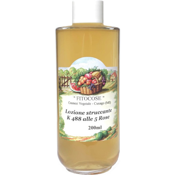 Fitocose K488 5 Roses Make-up Remover Lotion Removes make-up in a gentle way