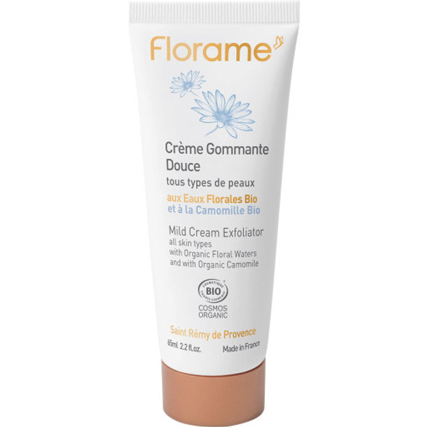 Florame Mild Cream Exfoliator Mild cleanser for a radiant complexion