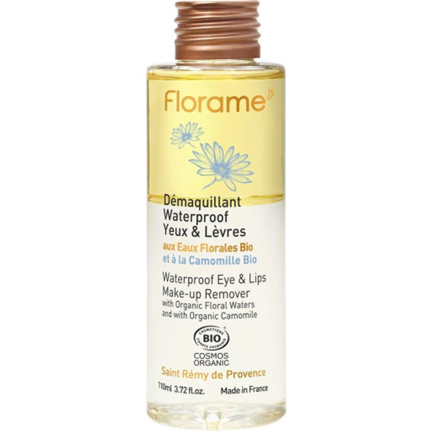 Florame Eyes & Lips Make-up Remover for Waterproof Make-up Effective 2-phase cleansing