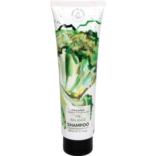 Hands on Veggies Organic Oil Balance Shampoo Broccoli & Sage Natural freshness