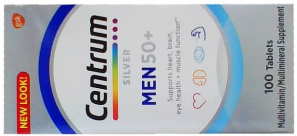 Centrum Silver Men's 50+ Tablets 100 Tablets