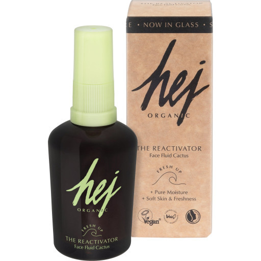 HEJ ORGANIC The Reactivator Face Fluid Cactus Regulates the moisture balance