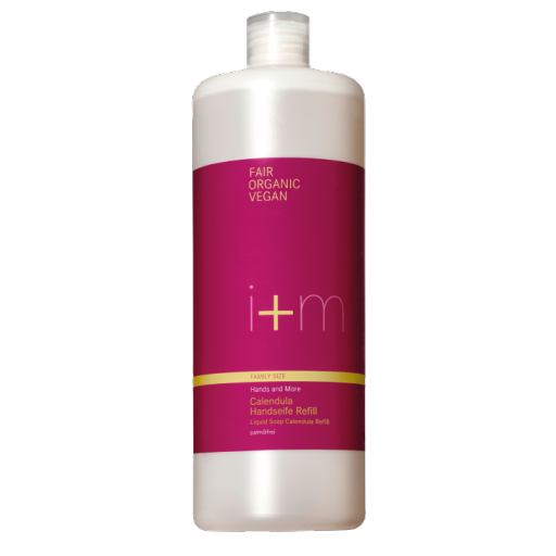 i+m Hands and More Calendula Hand Soap Mild, palm oil-free cleanser