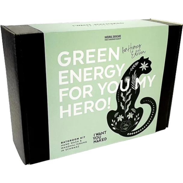 I WANT YOU NAKED For Heroes Bathroom Kit Practical duo for the sink