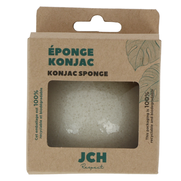 JCH Respect Konjac Sponge Gentle cleansing tool ideal for daily use