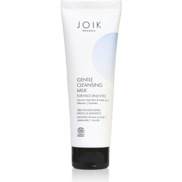 JOIK Organic Gentle Cleansing Milk for Face & Eyes Unscented light-weight & effective cleanser