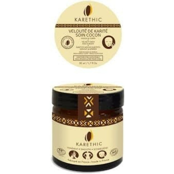 KARETHIC Velvety Organic Shea Balm with Mango Scent Wonderful conditioning effect for face & body