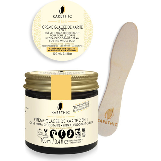 KARETHIC Creme Glacee 2-in-1 Hydra Deodorant Cream Gentle odour protection free from baking soda & nanoparticles