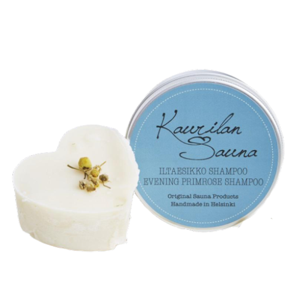 Kaurilan Sauna Evening Primrose Shampoo Bar Antioxidant-rich & nourishing cleanser