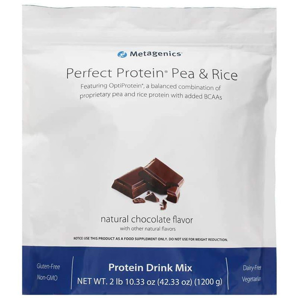 Perfect Protein Pea and Rice Chocolate - Metagenics