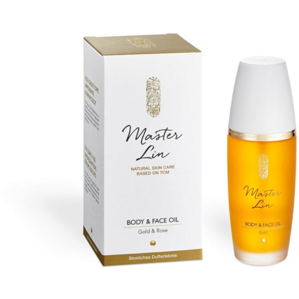 Master Lin Gold & Rose Body & Face Oil Enchanting skincare oil for face & body