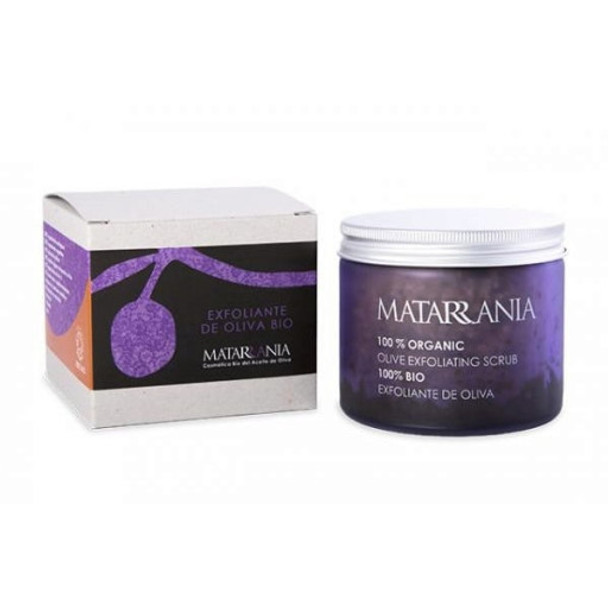 Matarrania Organic Olive Scrub Removes dead skin cells & deeply conditions the skin