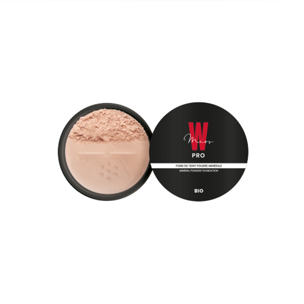 Miss W Pro Mineral Powder Foundation Delicate powder that perfects the complexion in 3 easy steps