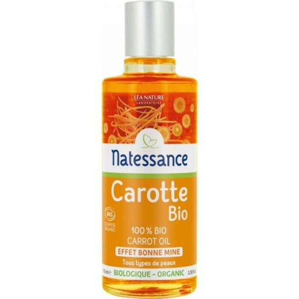 Natessance Carrot Oil Nourishing macerate infused in sunflower oil