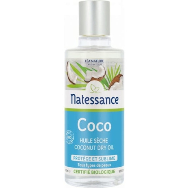 Natessance Coconut Dry Oil Fragrant & fast-absorbing oil