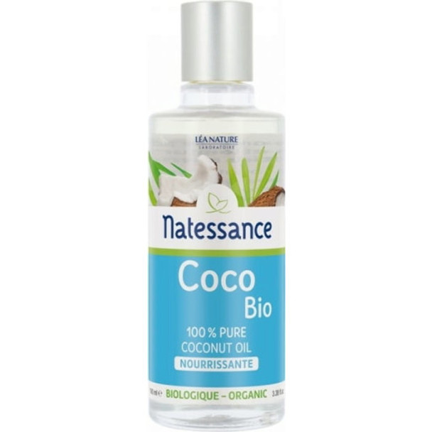 Natessance Organic Coconut Oil Cold-pressed, 100% pure & versatile