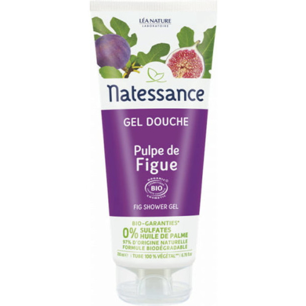 Natessance Fig Shower Gel Captivating & sweet fragrance notes for moments of relaxation