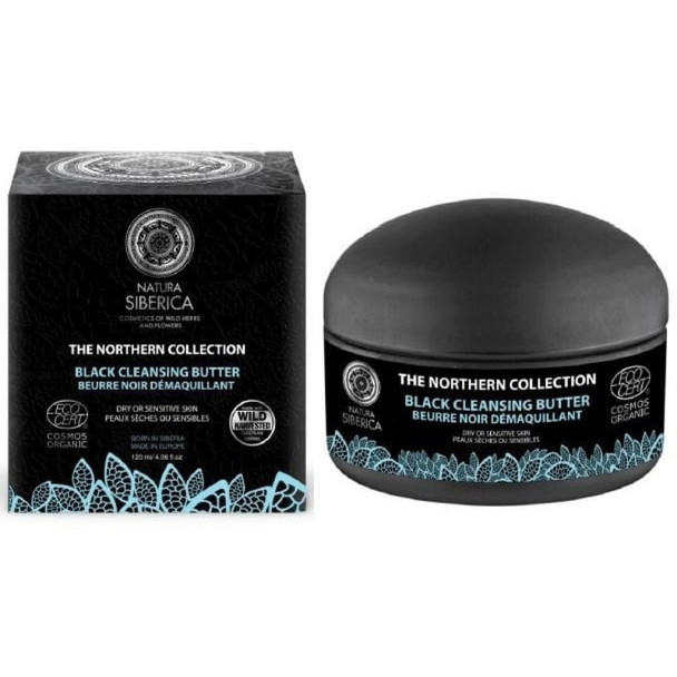 Natura Siberica Black Cleansing Butter Removes Make-Up In A Gentle Way