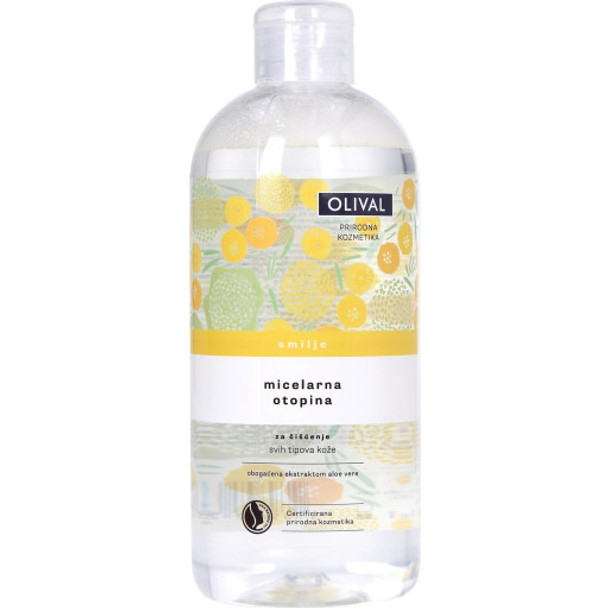 OLIVAL Immortelle Micellar Water Gentle protective cleanser for the face